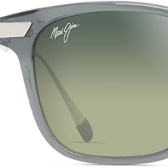 Maui Jim MANA‘OLANA Sunglasses Brand New in BoxShiny Trans Grey with Silver